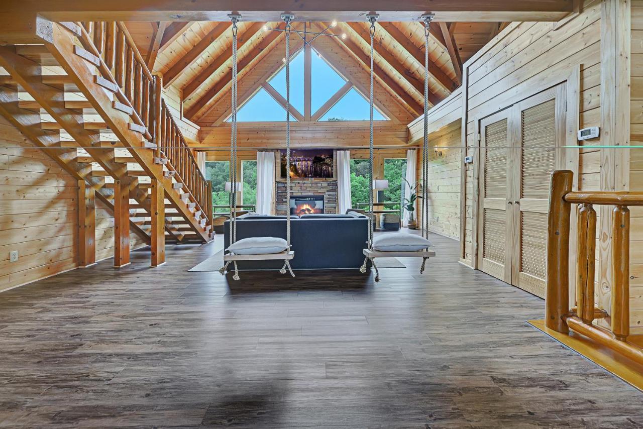 Gorgeous Large Mountain View Cabin W Hot Tub, Free Wifi, Games Villa Sevierville Exterior photo